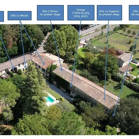 Domaine Du Mas Fontclaire - 28 Pers Tatil Evi *